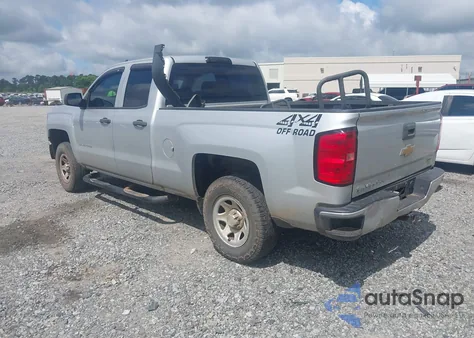 2015 Chevrolet Silverado 1500 Wt из США, поврежденный, VIN 1GCVKPEC4FZ177019